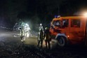 Container LKW umgestuerzt Koeln Brueck Bruecker- Dellbruecker Mauspfad P299